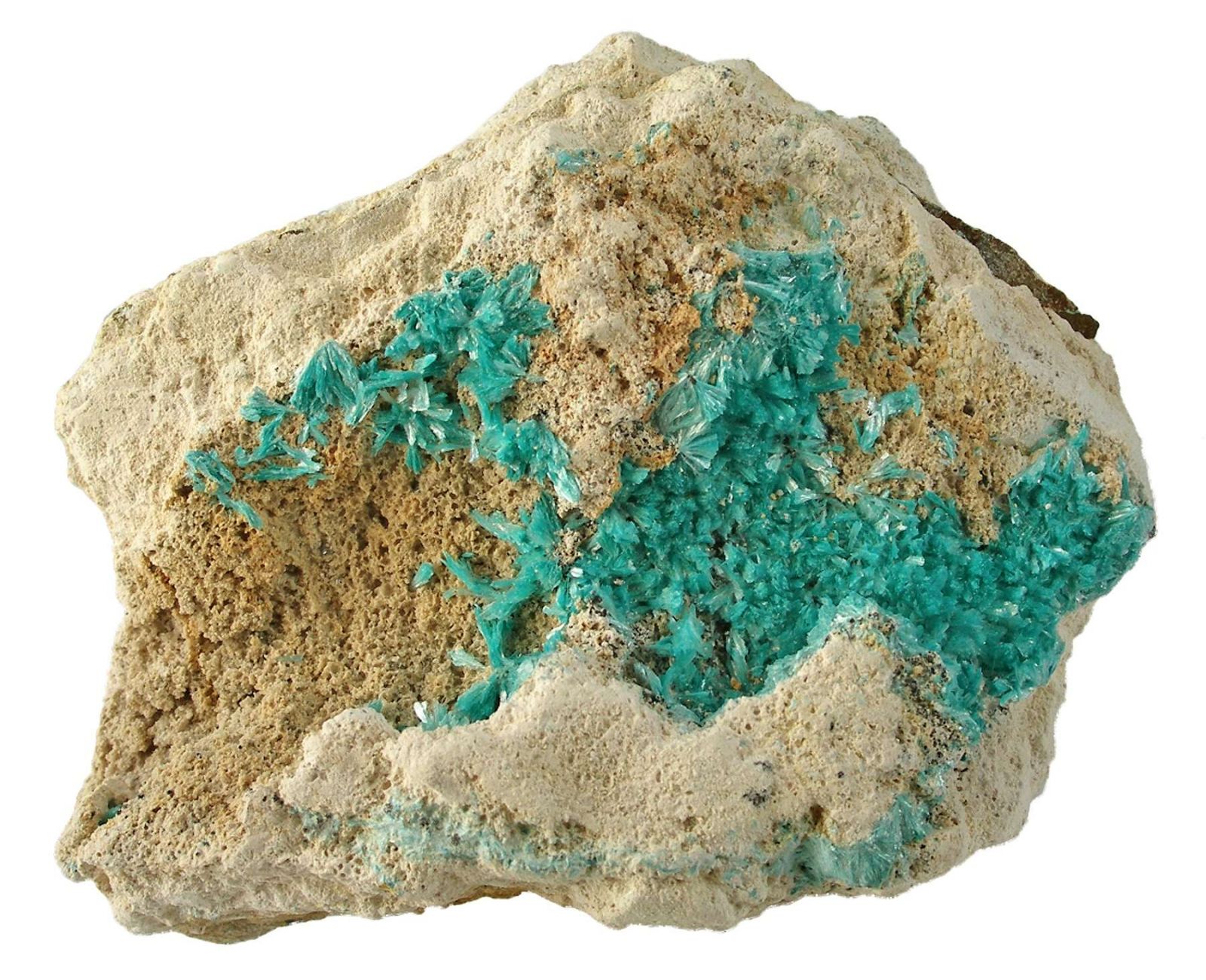 Brilliant Blue Last Chance Aurichalcite | iRocks Fine Minerals