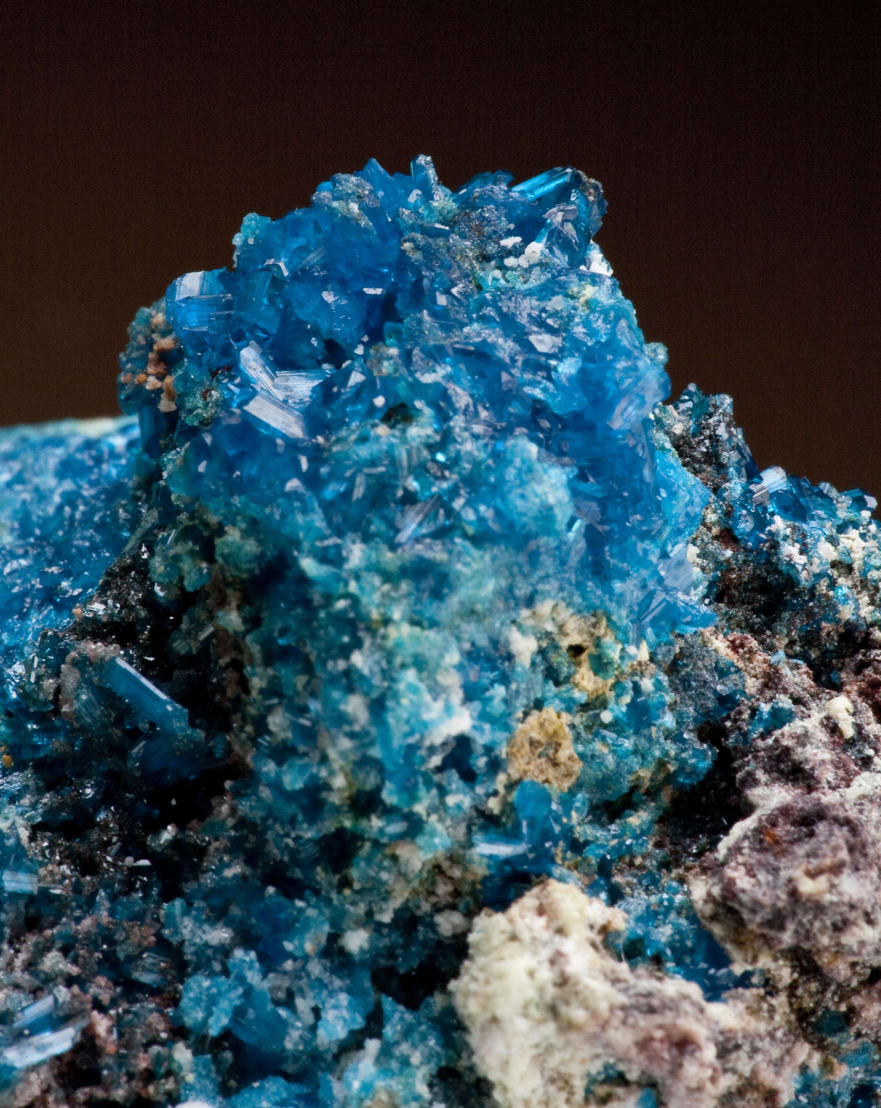 Caledonite - J11-72 - Mammoth Mine - USA Mineral Specimen