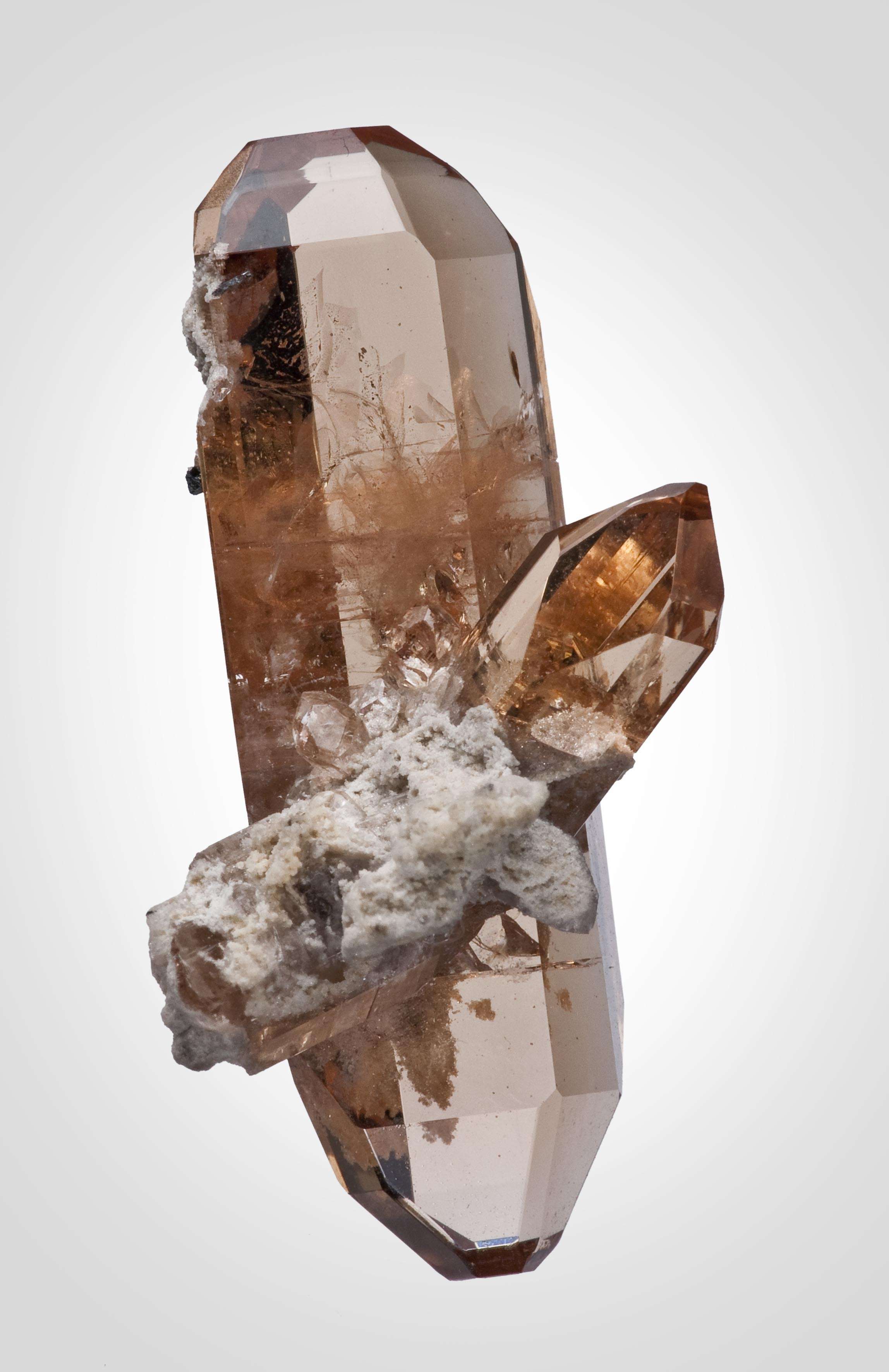 RARE Floating Cluster of Gemmy Topaz | iRocks Fine Minerals