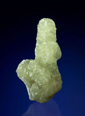 Prehnite Cast After Anhydrite