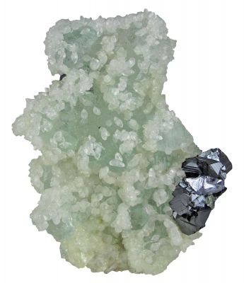 Fluorite With Calcite, Sphalerite, & Galena