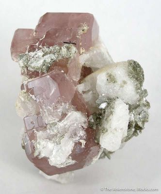 Pink Apatite With Albite