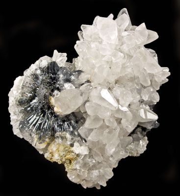 Calcite With Stibnite