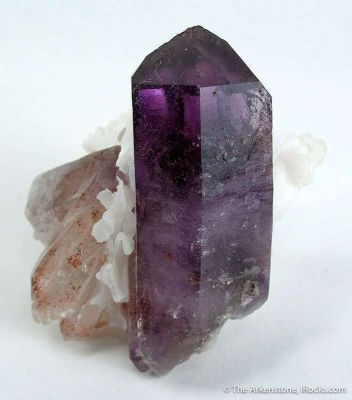 Amethyst With Quartz and Chalcedony