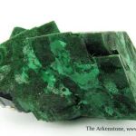 Mottled Green Tsumeb Malachite ps. Azurite | iRocks Fine Minerals