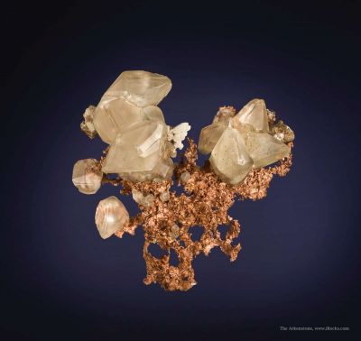 Copper With Calcite