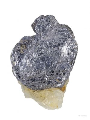 Molybdenite on Quartz