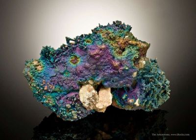 Chalcopyrite-Coated Chalcocite With Djurleite