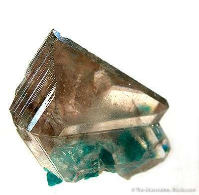 Cerussite With Dioptase