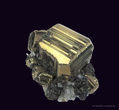 Pyrite With Tetrahedrite
