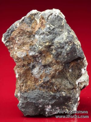 Arseniopleite with Braunite, Calcite, and Quartz
