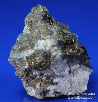 Super rare Johnsomervilleite with Jahnsite-(CaMnFe), Phosphosiderite, and Vivianite.