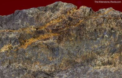 Suredaite (type locality) with Wurtzite, Sphalerite, Pyrite, and Coiraite (?)