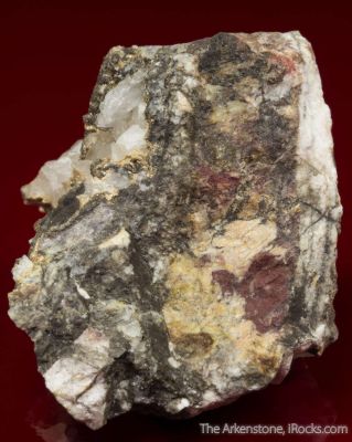 Ganophyllite with Quartz