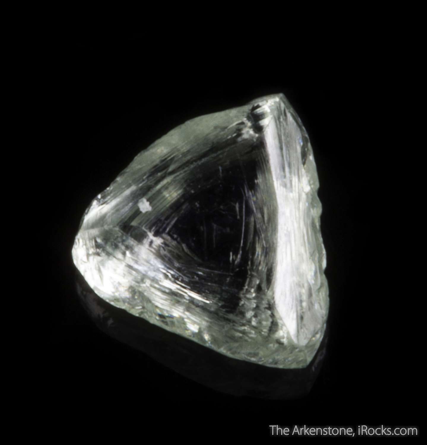 Diamond Macle Twinned Dia16 05 Udachnaya Pipe Russia Mineral