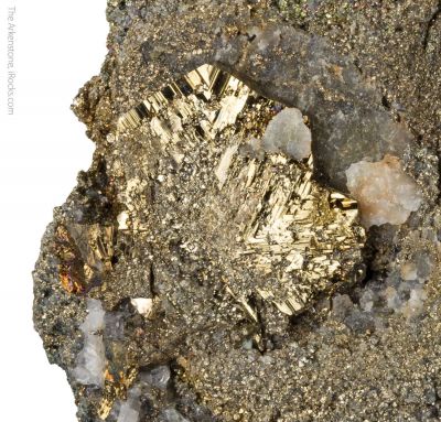Cubanite with Pyrite