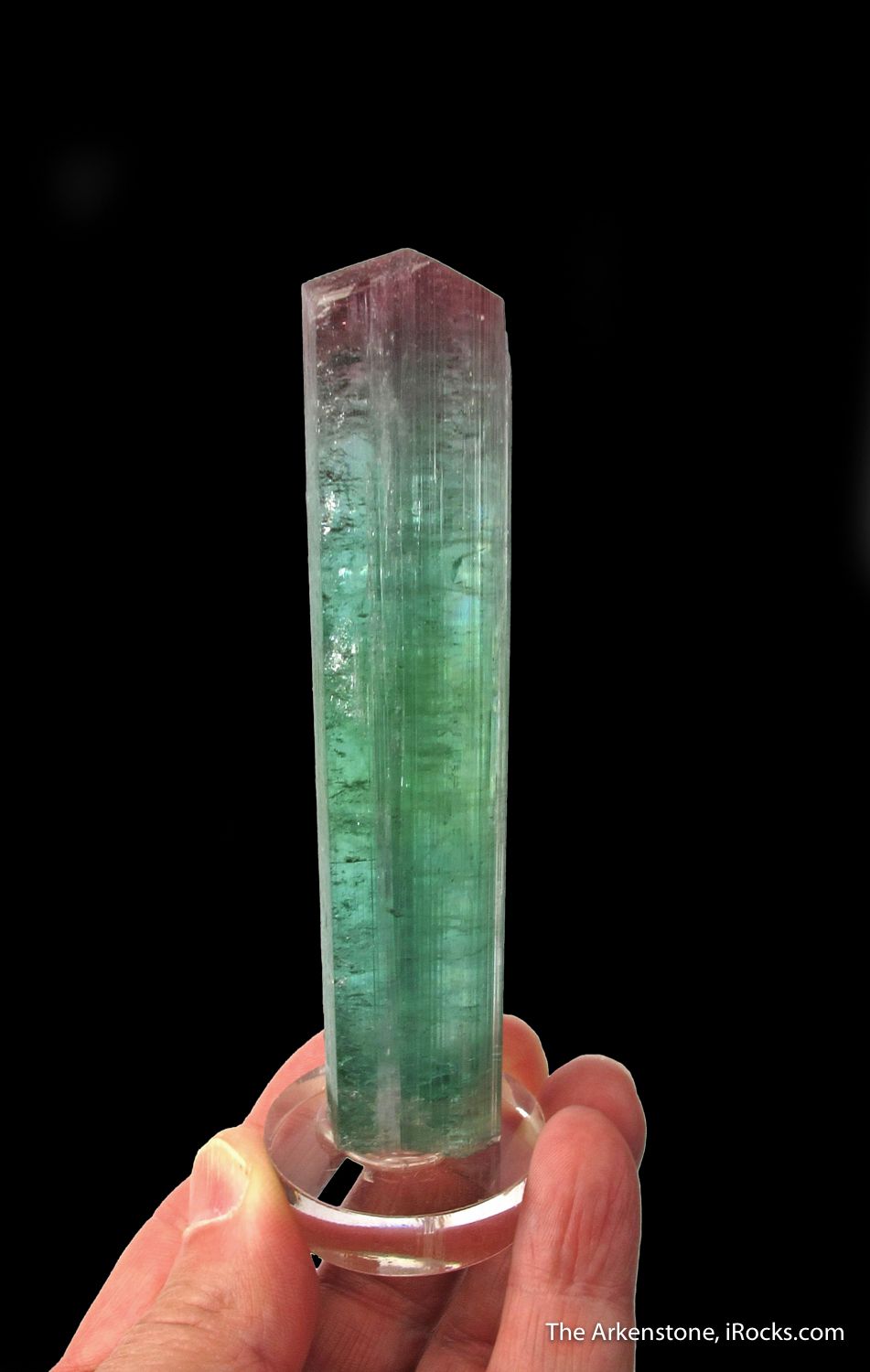 Elbaite Tourmaline Crystal from Afghanistan
