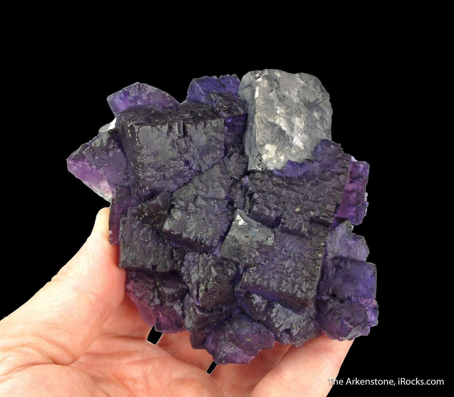 Fluorite and Galena - TUC16X-03 - Cave-in-Rock area - USA Mineral
