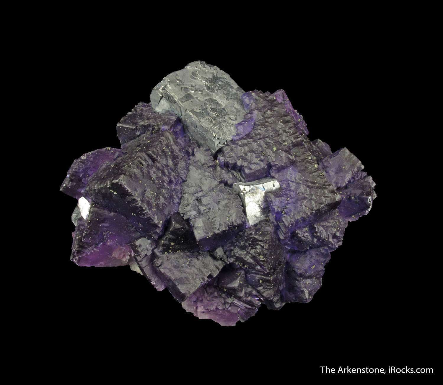 Fluorite and Galena - TUC16X-03 - Cave-in-Rock area - USA Mineral 