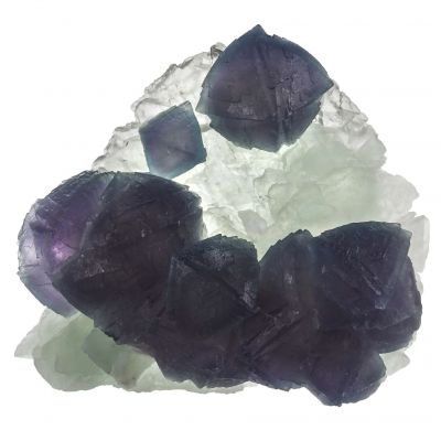 Chinese Purple and Green Combo Fluorites