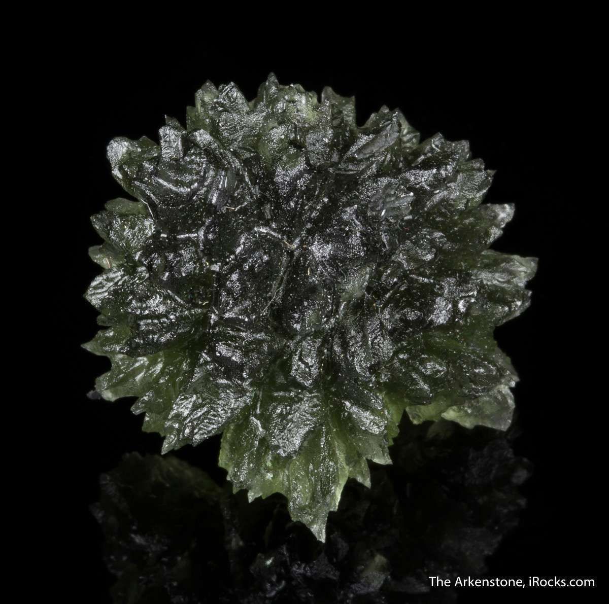Tektite Moldavite - - Bohemia - Czech Republic Mineral Specimen