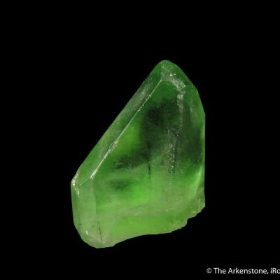 Peridot included by Ludwigite