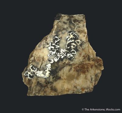 Native Antimony in Calcite