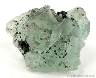 Fluorite With Pyrite
