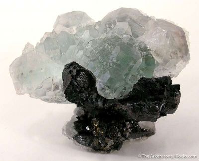 Fluorite With Sphalerite and Quartz