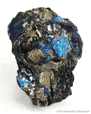 Covellite With Pyrite