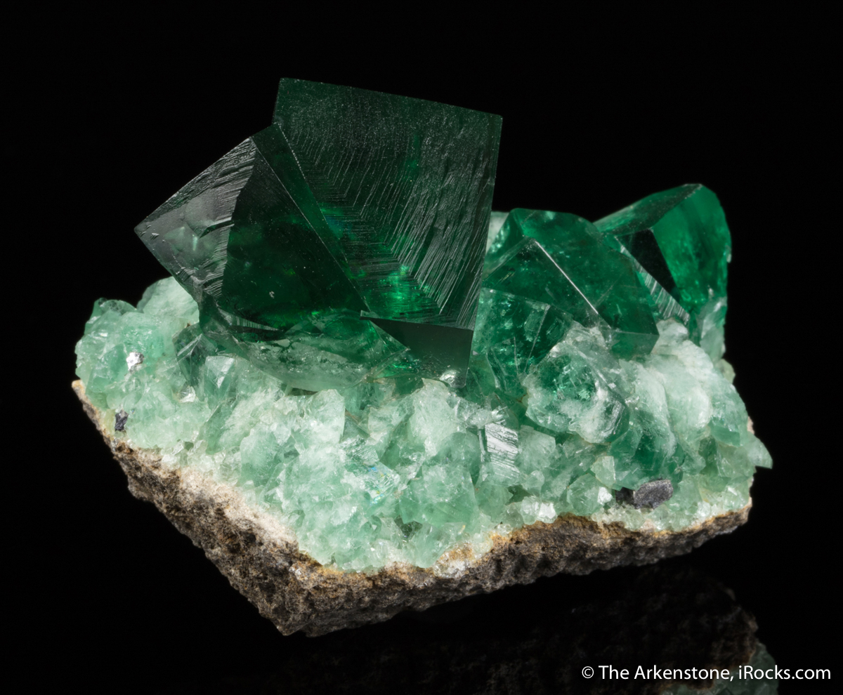 Fluorite (twinned) - MIX18-74 - Rogerley Mine - UK Mineral Specimen
