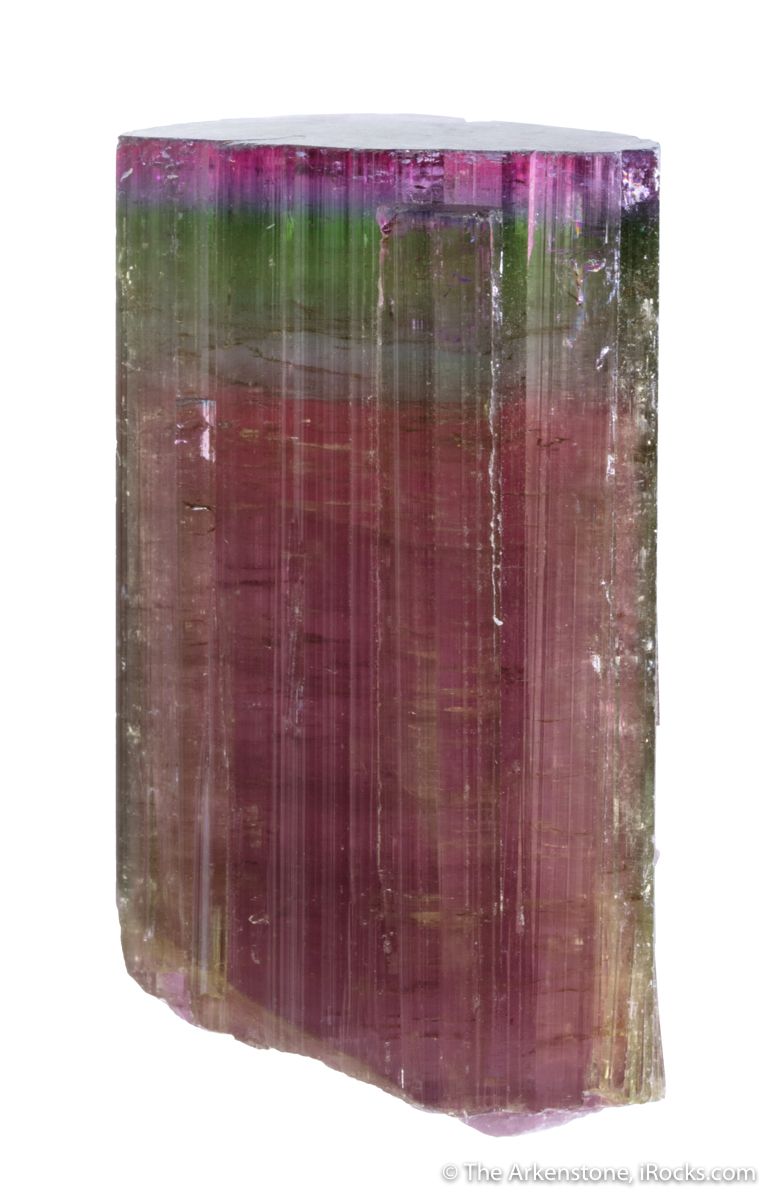 Elbaite Tourmaline Crystal from Afghanistan