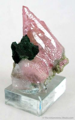 Cobaltian Calcite With Malachite
