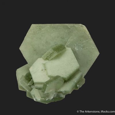 Calcite with Hedenbergite inclusions