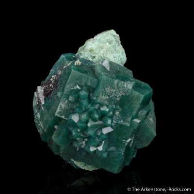 Apophyllite with Celadonite Inclusions