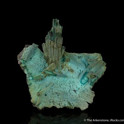 Chrysocolla pseudo. after Azurite