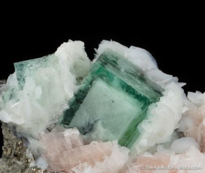 Fluorite with Calcite and Dolomite