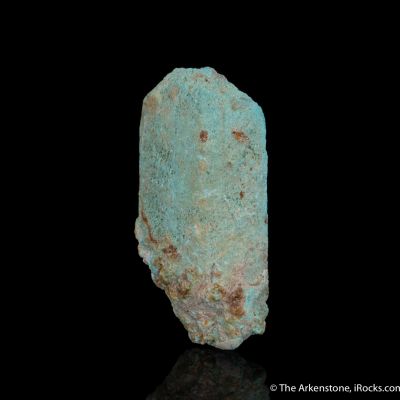 Turquoise pseudo after Apatite