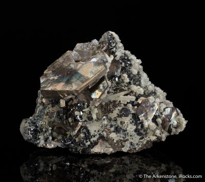 Pyrrhotite with Quartz and Cassiterite