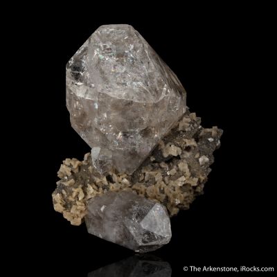 Quartz 'Herkimer Diamond' and Dolomite