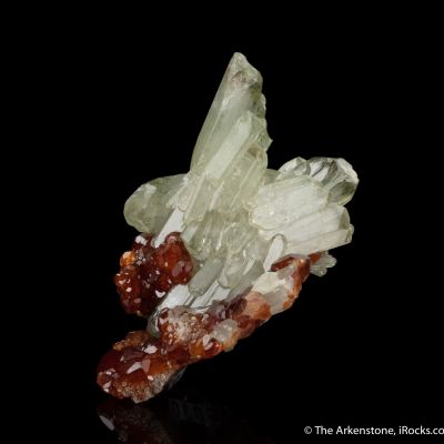 Hessonite and Diopside