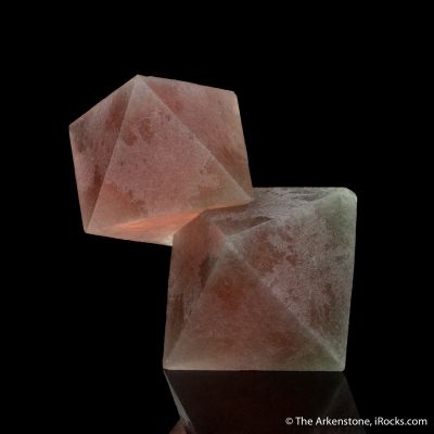 Pink Fluorite with Byssolite inclusions