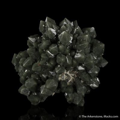 Quartz with Hedenbergite inclusions