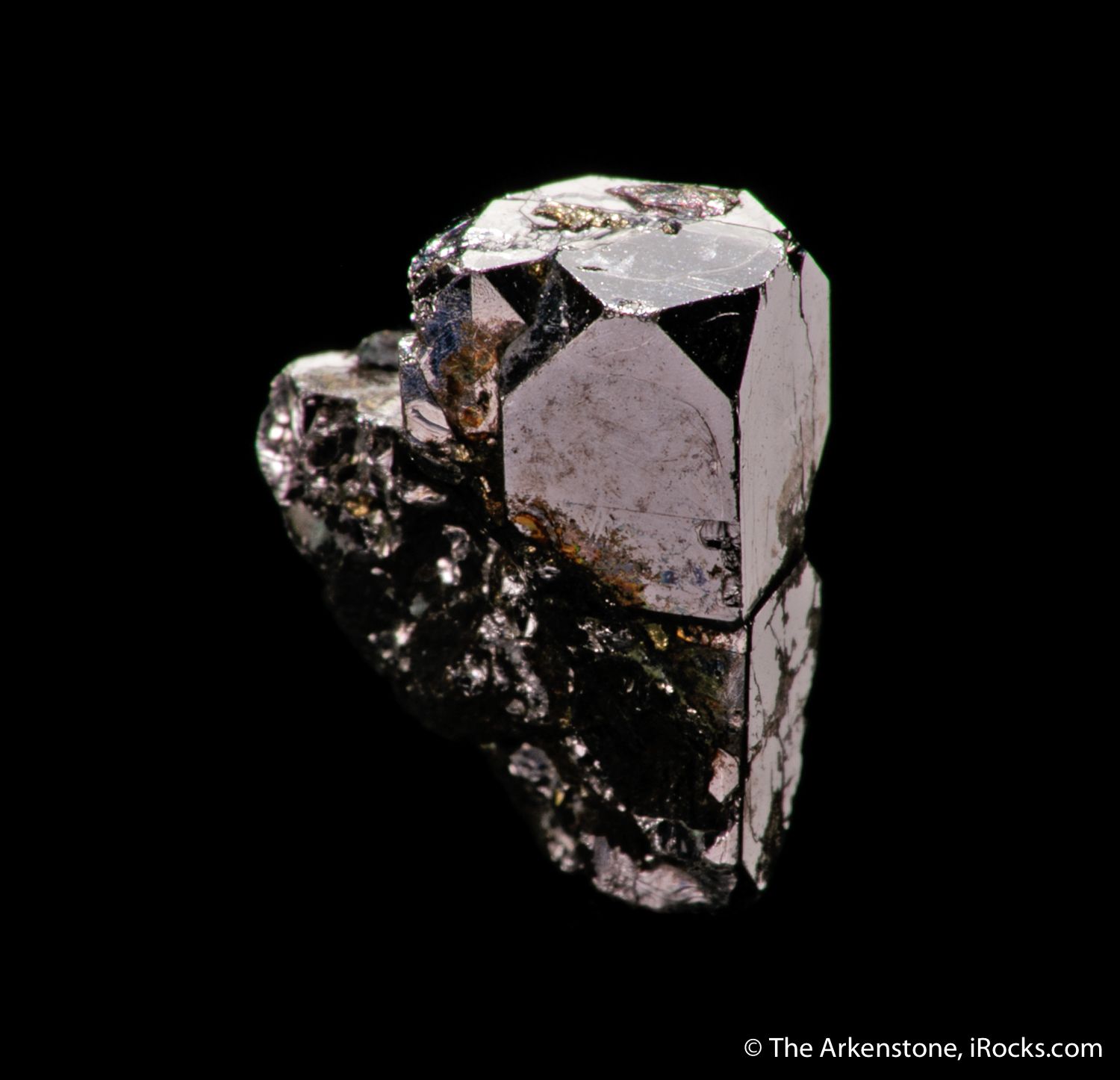 Sperrylite - FTN22-34 - Oktyabrsky Mine - Russia Mineral Specimen