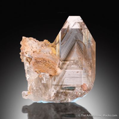 Cerussite with phantoms