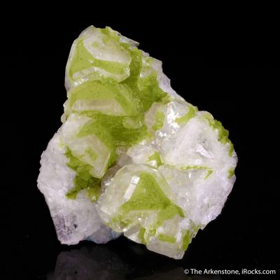 Calcite with Duftite Inclusions